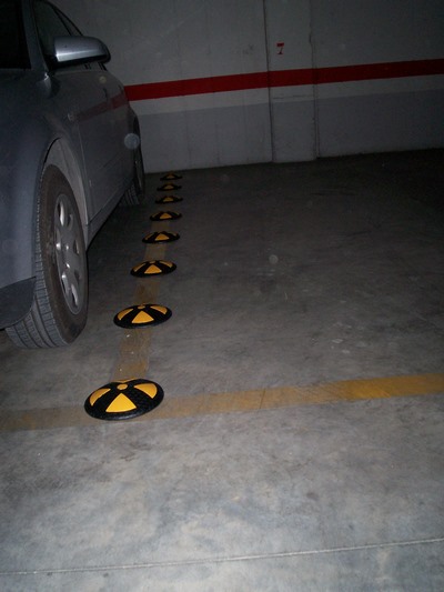 separador de carril pin parking